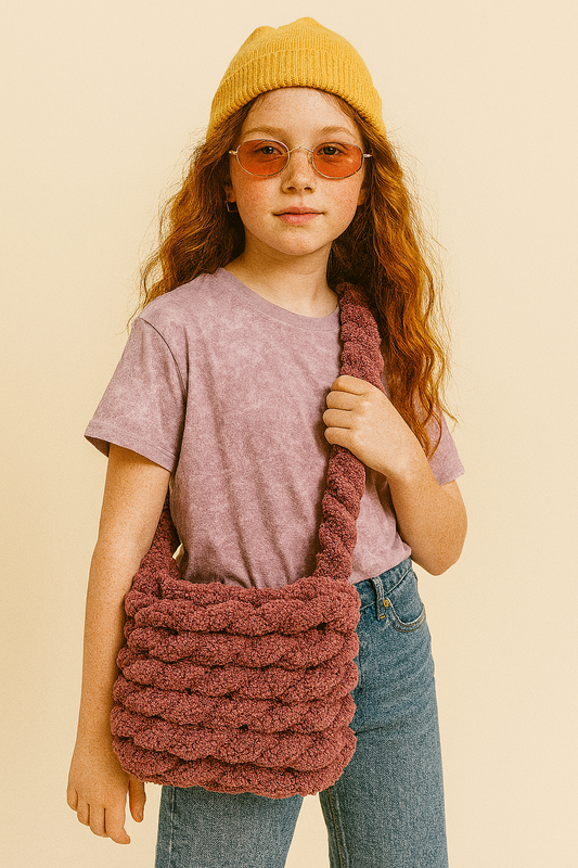 The Hazel Handbag // Rose