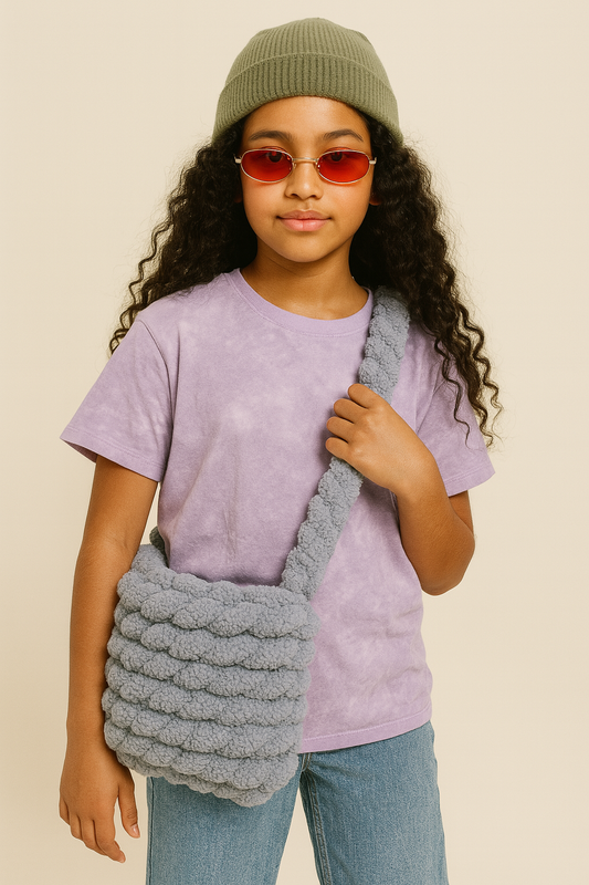 The Hazel Handbag // Sky