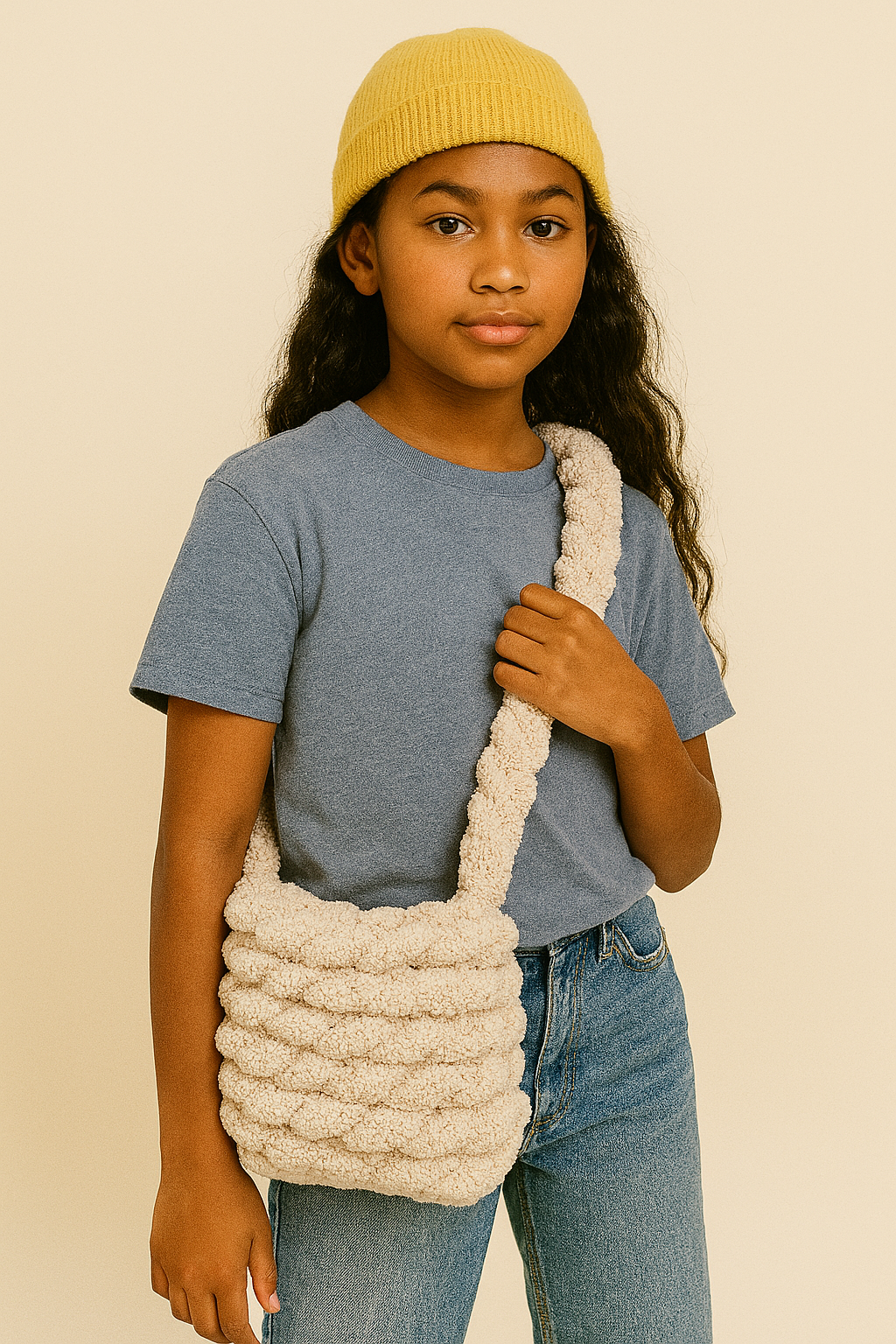 The Hazel Handbag // Cream